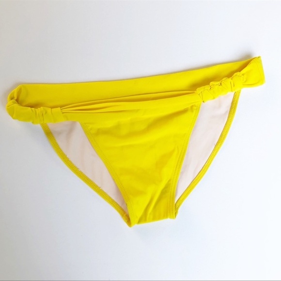 KORAL Swim Bikini Bottoms Bright Yellow M - Picture 8 of 13